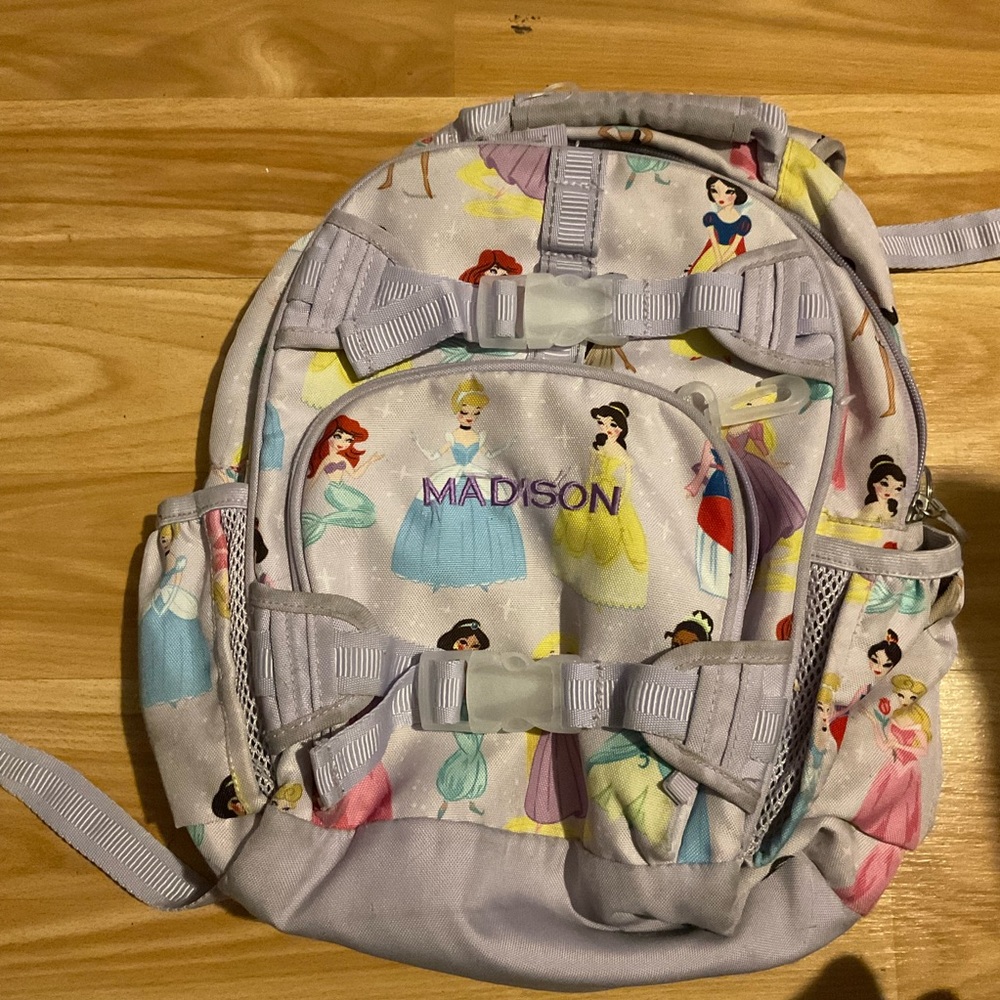 Pottery barn kids Mackenzie Disney Princess Print Kids Backpack